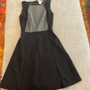 H&M black and grey dress